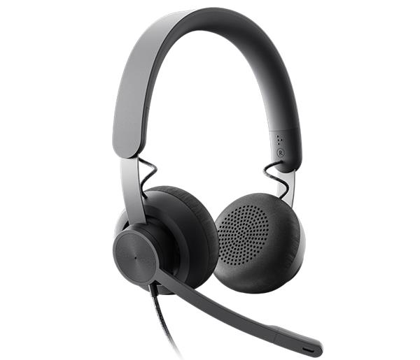 Logitech® Zone Wired - GRAPHITE - EMEA, USB C /A Headset 981-000875