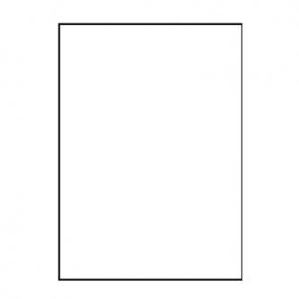 Logo etikety 210mm x 297mm, A4, matné, fluorescenčný mix, 1 etiketa, 170g/m2, balené po 10 ks, pre 32245