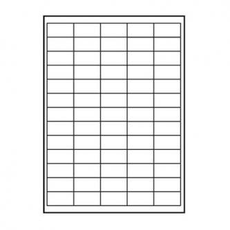 Logo etikety 38mm x 21.2mm, A4, matné, biele, 65 etikiet, 140g/m2, balené po 10 ks, pre atramentové 32201