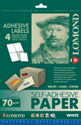 LOMOND Samolepiace etikety 4/105x148,5 A4, 50 hárk 2100025