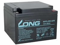 LONG baterie 12V 26Ah M5 LongLife 12 let (WPL26-12N) PBLO-12V026-F6AL
