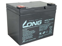 LONG baterie 12V 34Ah M5 LongLife 12 let (WPL34-12N) PBLO-12V034-F6AL