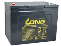 LONG baterie 12V 75Ah M6 HighRate LongLife 12 let (KPH75-12N) PBLO-12V075-F8AHL