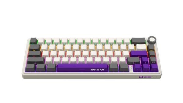 Lorgar KBP70MW, Profi bezdrôtová mechanická herná klávesnica, Wireless 2.4 GHz/ BT 5.0/káblová, SK/CZ LRG-KBP70MW-RT-CS