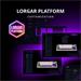 Lorgar KBP70MW, Profi bezdrôtová mechanická herná klávesnica, Wireless 2.4 GHz/ BT 5.0/káblová, US lay LRG-KBP70MW-BK-US