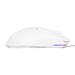 Lorgar MSA10, pokročilá drôtová herná myš, 6 prog. tlačidiel, rozlíš. 12 000 DPI, podsvietenie RGB, biela LRG-MSA10-WH