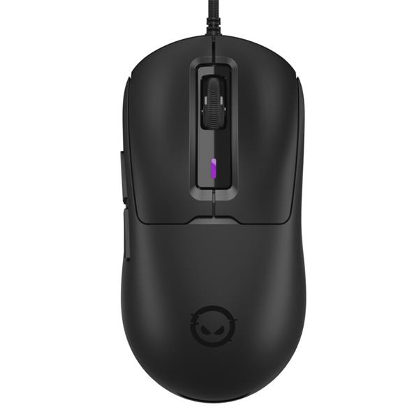 Lorgar MSA10, pokročilá drôtová herná myš, 6 prog. tlačidiel, rozlíš. 12 000 DPI, podsvietenie RGB, čierna LRG-MSA10-BK