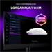Lorgar MSA10W herná myš, 6 prog. tlačidiel, senzor Pixart 3311, rozlíš. 12 000 DPI, podsvietenie RGB, biel LRG-MSA10W-WH