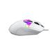 Lorgar MSP80, profi herná myš, 8 progr. tlač., senzor Pixart PAW3395, 26.000 DPI, režim podsv. RGB, biela LRG-MSP80WH