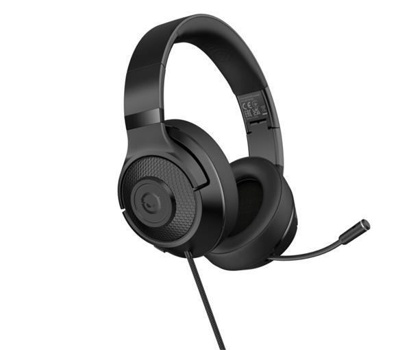 Lorgar Noah 101, herný headset , 3.5mm minijack, skladací dizajn, čierny LRG-GHS101B