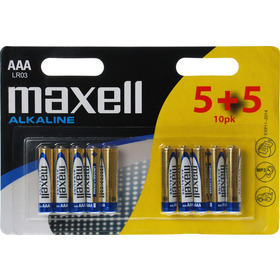 LR03 10BP AAA Alk MAXELL 4902580724924