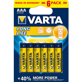 LR03 6BP AAA Longlife Alk VARTA 4008496525119 VAR 4103 6x