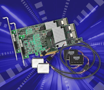 LSI 9271 8-Port int., 6Gb/s SAS, PCIe 3.0 Syncro RAID Controllers (2) LSI Syncro CS 9271-8i KIT