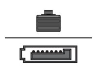 LSI - Kabel SATA/SAS - s postranními pásmy - SAS 12Gbit/s - 4 linky - 4 x Mini SAS HD (SFF-8643) (M L5-00221-00