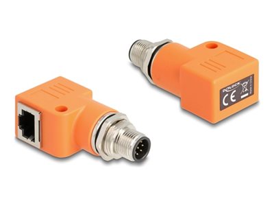 M12 Adapter A-coded 8 pin male to RJ45 j, M12 Adapter A-coded 8 pin male to RJ45 j 60627