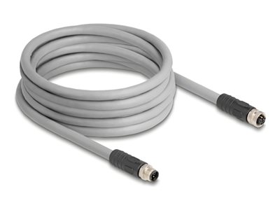 M12 Cable L-coded 5 pin male to female P, M12 Cable L-coded 5 pin male to female P 80541