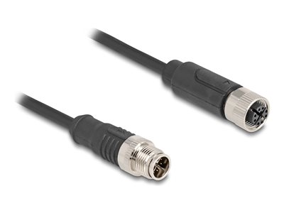 M12 Cable X-coded 8 pin male to female P, M12 Cable X-coded 8 pin male to female P 80860
