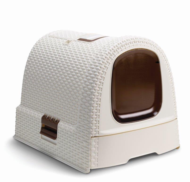 Mačací záchod Curver biely 198849