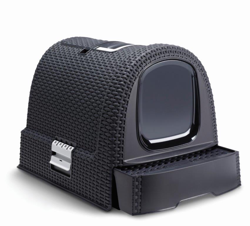 Mačací záchod Curver grafitový 198846