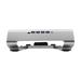 Macally stojan Laptop Riser with 4-Port USB 3.0 and RGB Lighting - Silver Aluminium MHUBSTAND