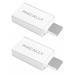 Macally USB-C to USB-A adaptér 2pack - Silver Aluminium UCUAF2