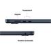 MacBook Air 15" Apple M5 10C CPU 10C GPU 16GB 1TB Polnočný SK MDVK4SL/A