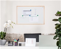 Magnetická tabule AVELI 40x60, dřevěný rám XRT-00158