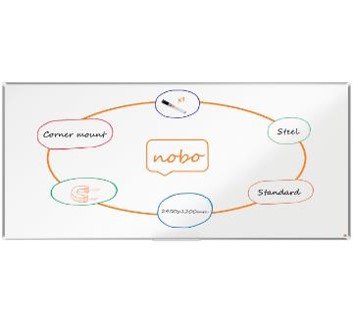 Magnetická tabule Nobo Premium Plus 2400 x 1200 mm 1915163