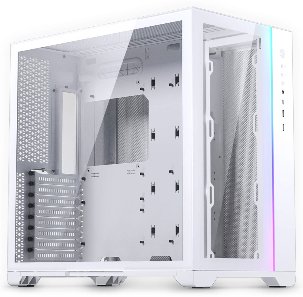 Magniumgear Powered by Phanteks NEO Qube v.2 / ATX / 2 x USB 3.0 / USB-C 3.1 / ARGB / tvrzené sklo / bíl MG-NE620Q_DWT02