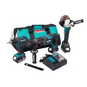 MAKITA Aku sada DGA504+DHR241+DDF482 Li- 0088381842594