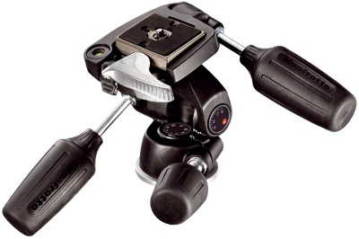 Manfrotto MH804-3W, trojcestná hlava 804RC z materiálu ADAPTO s odnímateľnou doštičkou 51066400