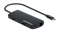 MANHATTAN Adapter SuperSpeed USB-C Male na HDMI Female, černá 152372