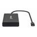 Manhattan adaptér USB-C na Dual HDMI Multiport, USB 3.2 Gen 1, černá 152747