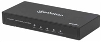 Manhattan AV HDMI 2.0 splitter 1x4 4K*2K UHD 60Hz HRD AC power 207805