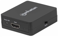 Manhattan HDMI rozdělovač, 1080p 2-Port HDMI Splitter, USB Powered, černá 207652