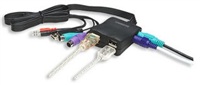Manhattan Hub, 4xUSB 2.0, 2xPS2, 1xAudio, 1xMicro 174244