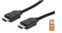 MANHATTAN Kabel HDMI Premium High Speed + Ethernet, 5m, černý 355360