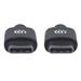 MANHATTAN kabel Hi-Speed USB-C, Type-C Male to Type-C Male, 2m, černý 354875