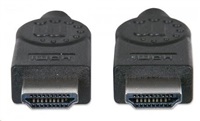 MANHATTAN kabel High Speed HDMI 4K, 3D, Male to Male, stíněný, černý, 7,5m 353274