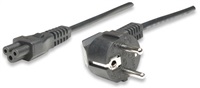 MANHATTAN kabel napájecí C5 to Schuko, 1.8 m 371131