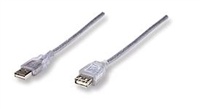 Manhattan Kabel, USB 2.0 A-A, Silver, 5M