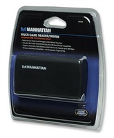 Manhattan Reader, čítačka kariet 60 v 1, externá, USB 2.0, čierna 100939