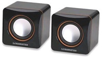 MANHATTAN Reproduktory 2.0 2600 Series Speaker System, USB napájení 161435
