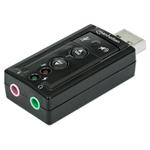 Manhattan Sound card Hi-Speed USB virtual 3D 7.1 with volume control 152341