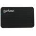 MANHATTAN USB 2.0 2,5" SATA plastikový box na externí HDD, černý 130042
