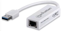 MANHATTAN USB 3.0 Gigabit ethernet adaptér (LAN, RJ45) 506847