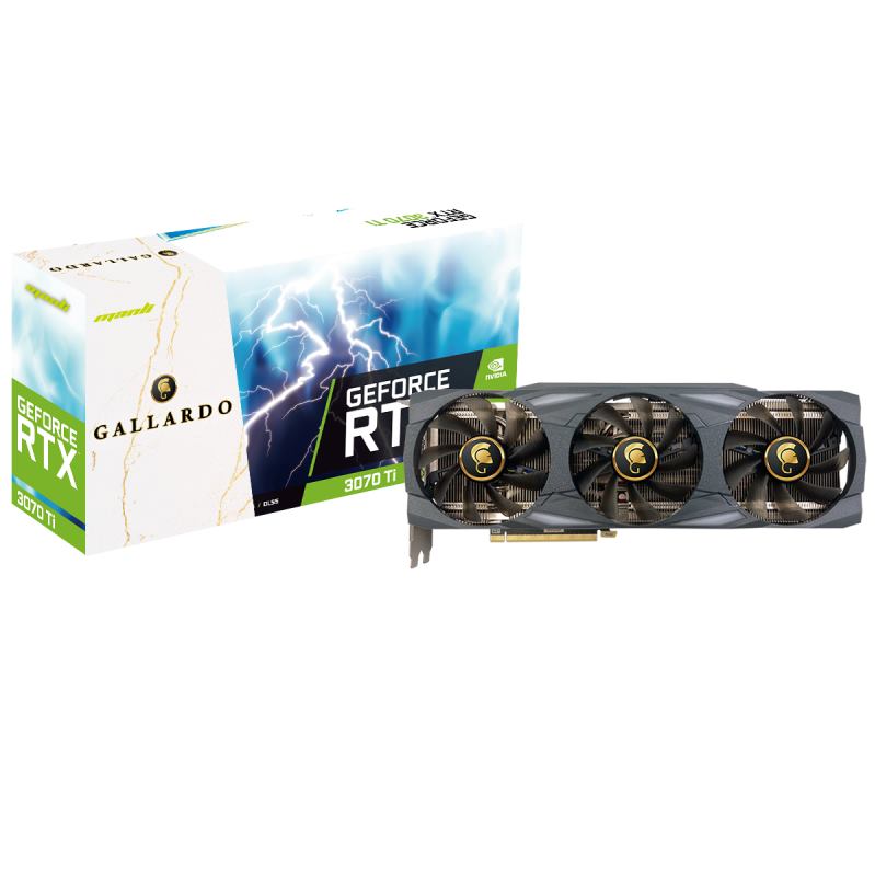 MANLI Grafická karta GeForce RTX 3070 Ti Gal (LHR) M-NRTX3070TIG/6RGHPP