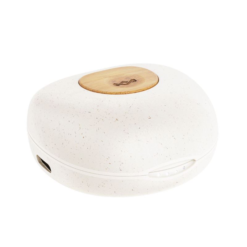 MARLEY Champion TWS - Signature Cream, BT sluchátka do uší s dobíjecím pouzdrem 846885010440