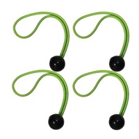 Master Lock 3254EURDAT Set 4 ks upínací gumy s kuličkami - 20 cm