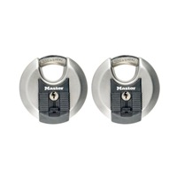 Master Lock Diskový visací zámek Excell - 70mm (2 ks / blistr) M40EURT